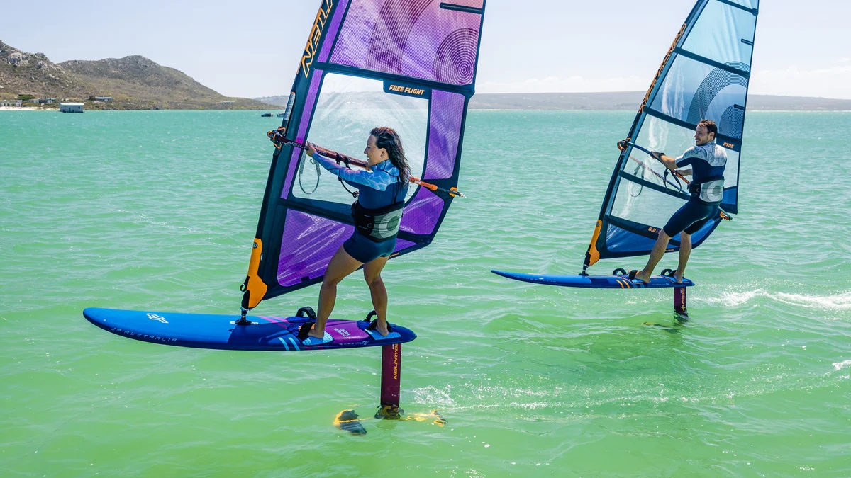 speedster 2024 model sails neilpryde  orange sails